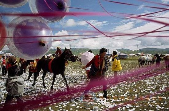 外国摄影师拍摄1995年的中国